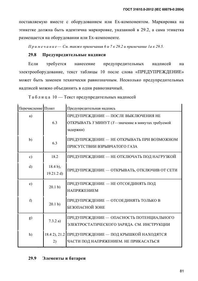 ГОСТ 31610.0-2012