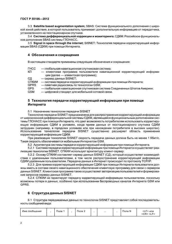 ГОСТ Р 55106-2012