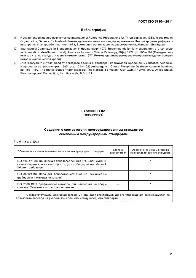 ГОСТ ISO 6710-2011