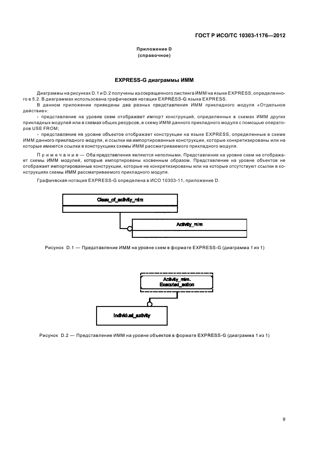 ГОСТ Р ИСО/ТС 10303-1176-2012
