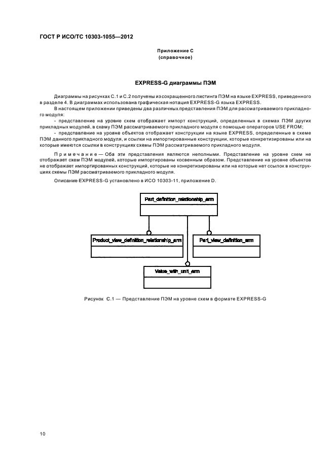 ГОСТ Р ИСО/ТС 10303-1055-2012