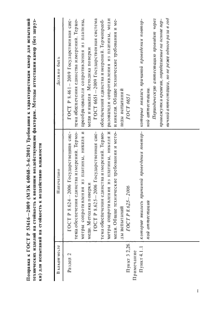Поправка к ГОСТ Р 53616-2009