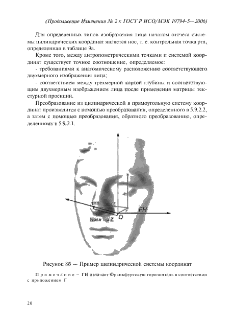 Изменение №2 к ГОСТ Р ИСО/МЭК 19794-5-2006