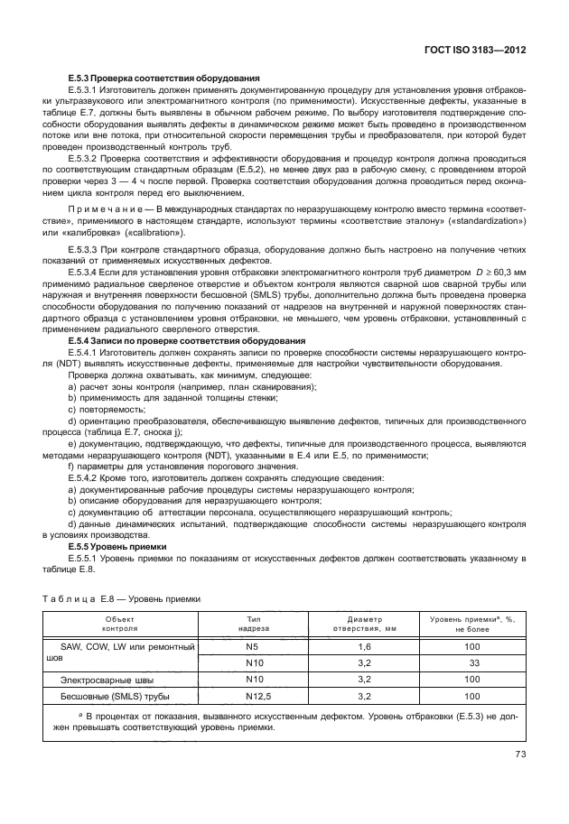 ГОСТ ISO 3183-2012
