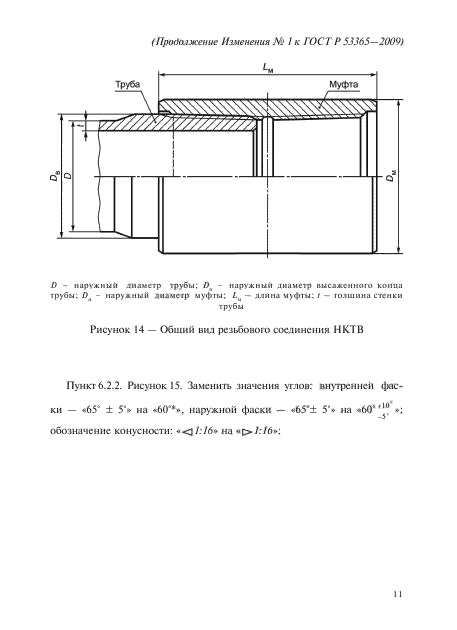 Изменение №1 к ГОСТ Р 53365-2009