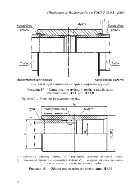 Изменение №1 к ГОСТ Р 53365-2009