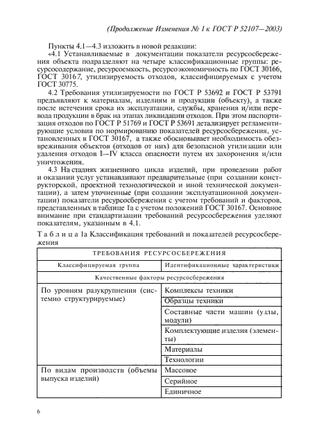 Изменение №1 к ГОСТ Р 52107-2003