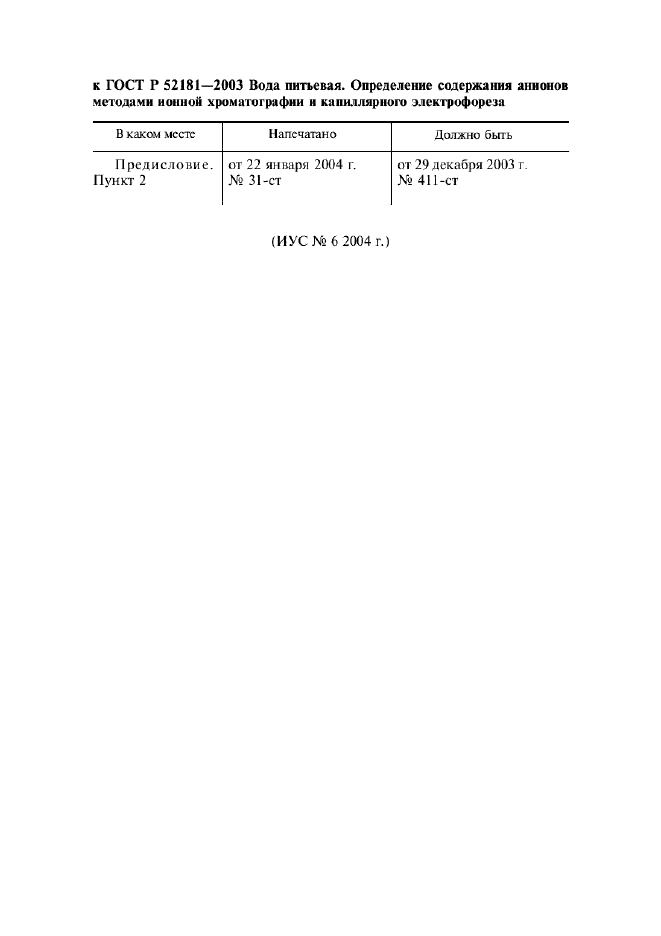 Поправка к ГОСТ Р 52181-2003