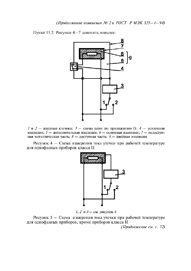 Изменение №2 к ГОСТ Р МЭК 335-1-94