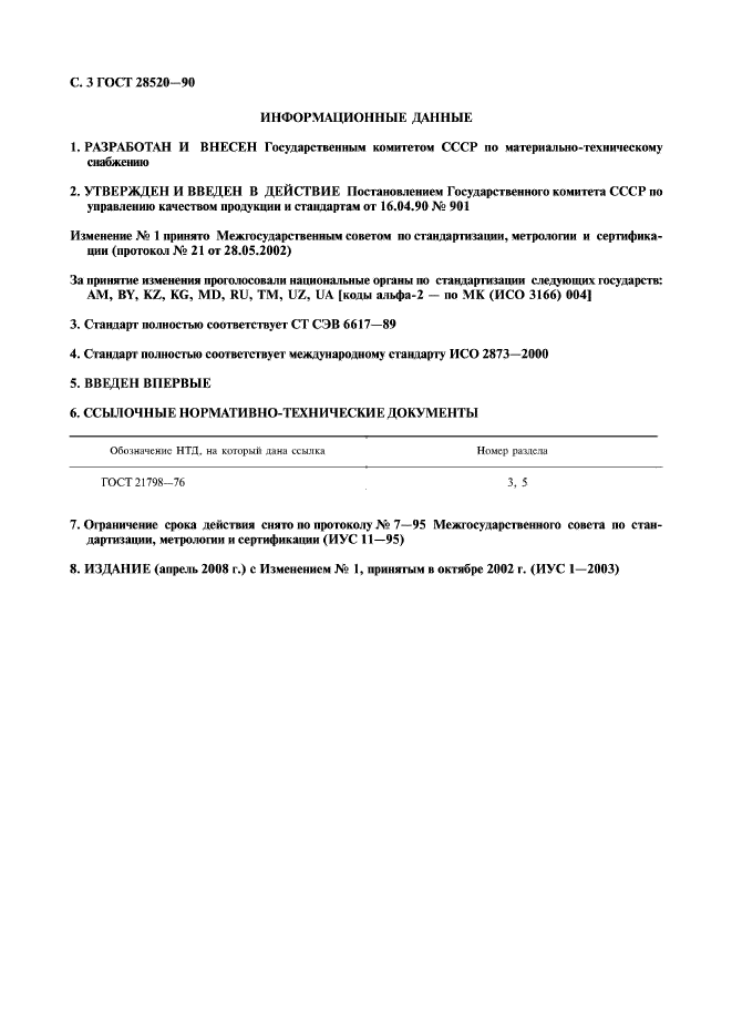 ГОСТ 28520-90