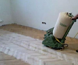 Циклевка и шлифовка паркета